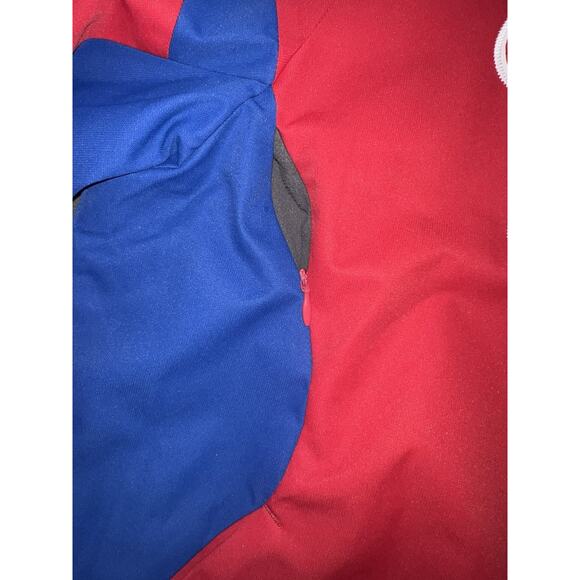 Philadelphia Phillies Majestic Authentic Therma Base Jacket Red Blue Size L - Picture 5 of 11